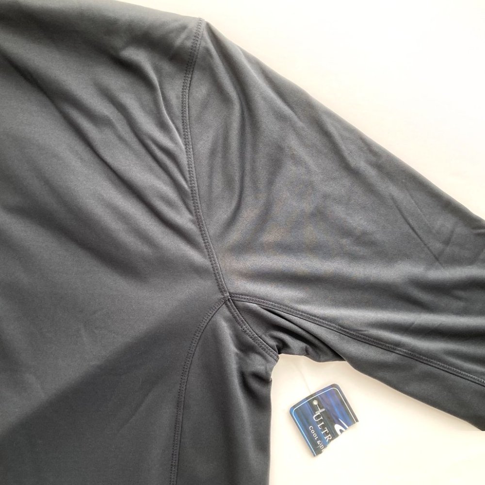 Ultra Club Cool & Dry Performance Quarter Zip Pullover NWT - Picture 7 of 11